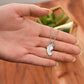 Mom Personalized Baby Feet Necklace
