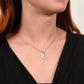 Mom Personalized Baby Feet Necklace