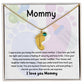 Mom Personalized Baby Feet Necklace