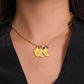 Mom Personalized Baby Feet Necklace