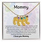Mom Personalized Baby Feet Necklace