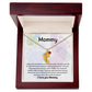 Mom Personalized Baby Feet Necklace
