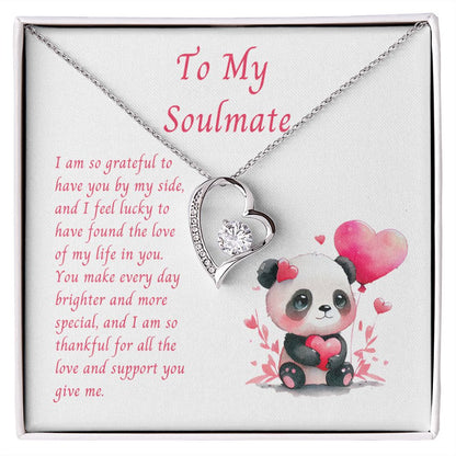 To My Soulmate, Forever Love Necklace