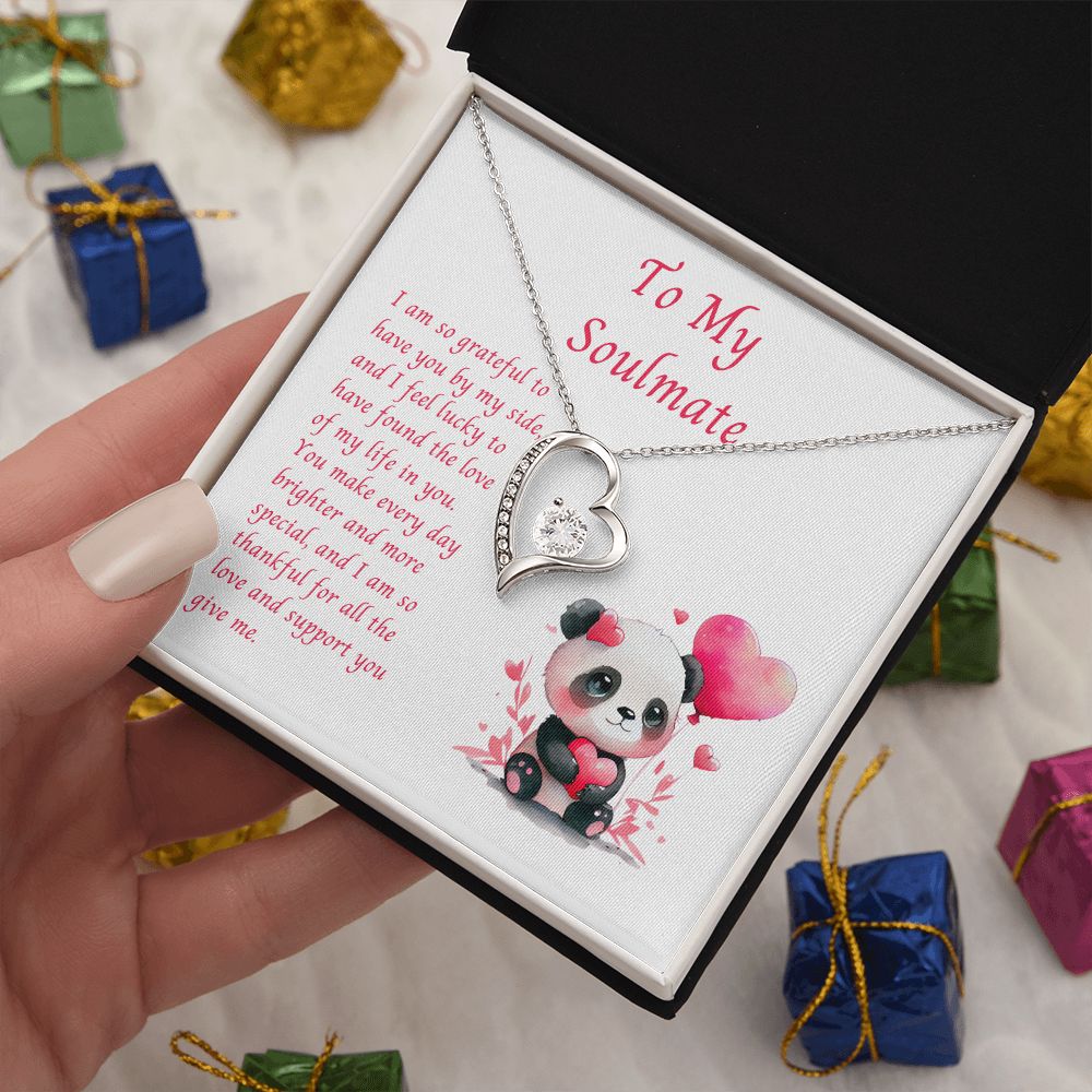 To My Soulmate, Forever Love Necklace