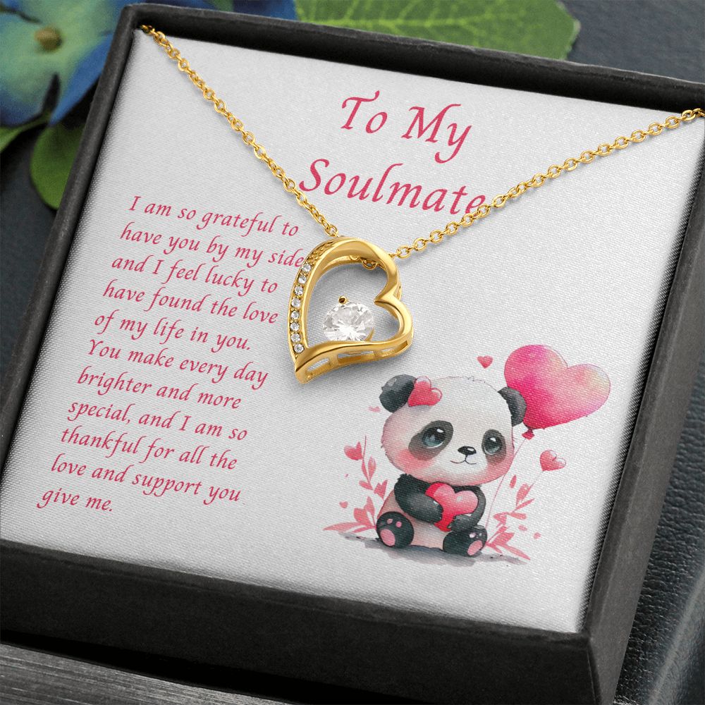 To My Soulmate, Forever Love Necklace