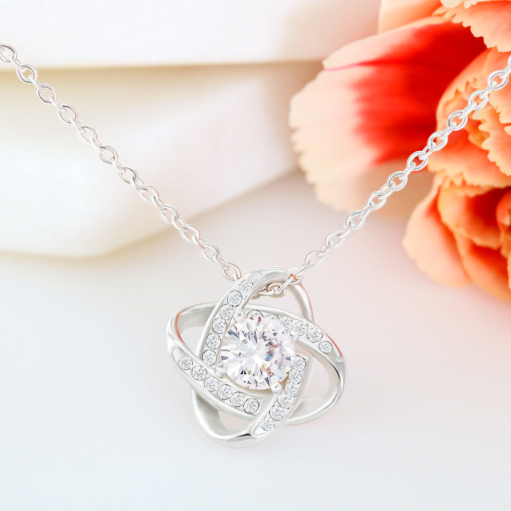 Daughter, The Child Who Stole My Heart, Love Knot Necklace