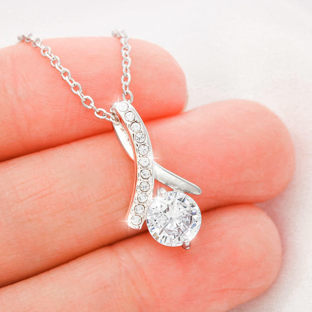 Wife, Happy Birthday To The World's Best Wife, Alluring Beauty Necklace